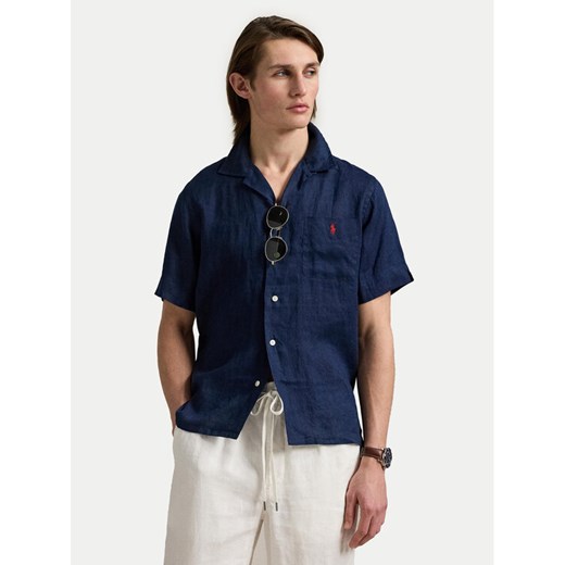 Polo Ralph Lauren Koszula 710966421001 Granatowy Classic Fit ze sklepu MODIVO w kategorii Koszule męskie - zdjęcie 182601256