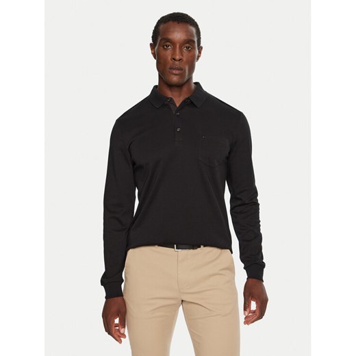Pierre Cardin Longsleeve C5 30504.3005 Czarny Regular Fit ze sklepu MODIVO w kategorii T-shirty męskie - zdjęcie 182601279