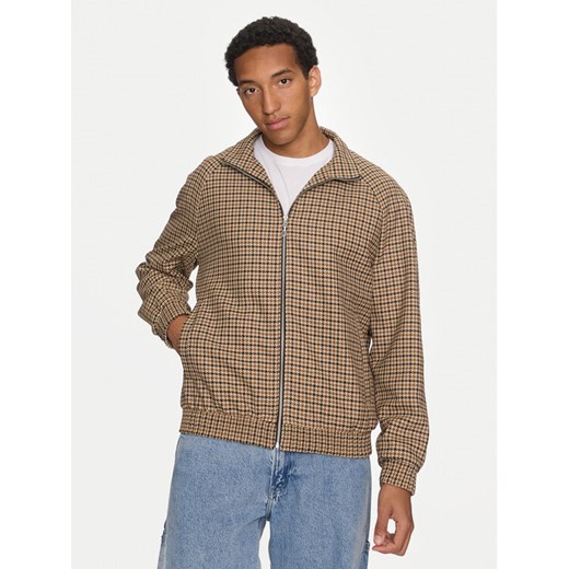 Hugo Kurtka bomber Keyn243X 50520371 Brązowy Modern Fit ze sklepu MODIVO w kategorii Kurtki męskie - zdjęcie 182601356