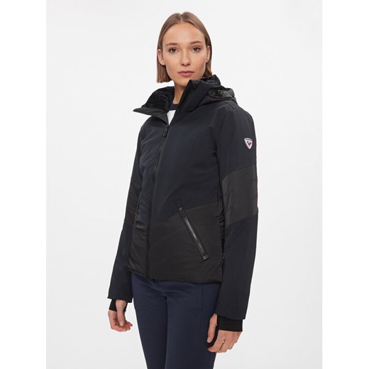 Rossignol Kurtka narciarska RLKWJ23 Czarny Regular Fit ze sklepu MODIVO w kategorii Kurtki damskie - zdjęcie 182601357