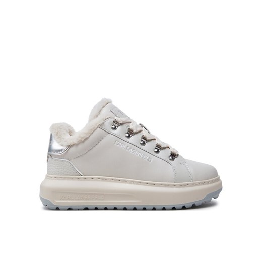 KARL LAGERFELD Sneakersy KL67544 Biały ze sklepu MODIVO w kategorii Buty sportowe damskie - zdjęcie 182601365