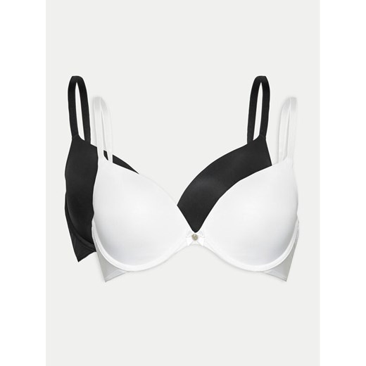 Hunkemöller Komplet 2 biustonoszy z fiszbiną Perfect Plunge 203100 Kolorowy ze sklepu MODIVO w kategorii Biustonosze - zdjęcie 182601366