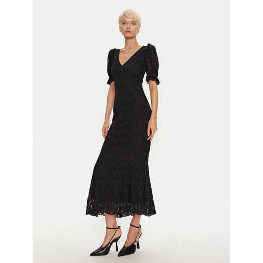 ROTATE Sukienka koktajlowa Drola 113071100 Czarny Slim Fit ze sklepu MODIVO w kategorii Sukienki - zdjęcie 182601429