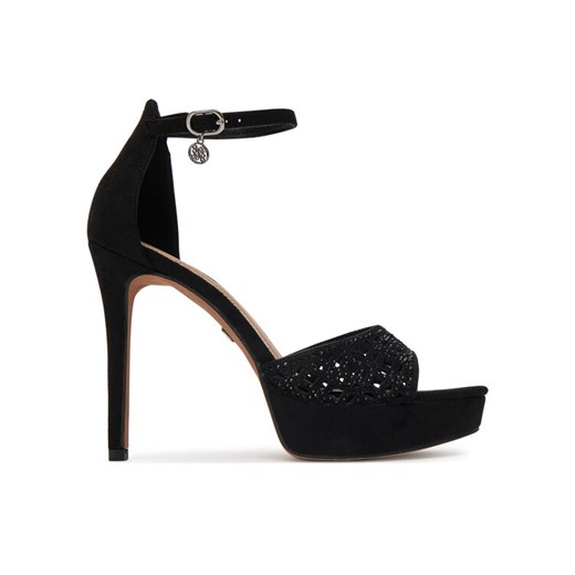 Nine West Sandały TS6218-01 Czarny ze sklepu MODIVO w kategorii Sandały damskie - zdjęcie 182601459
