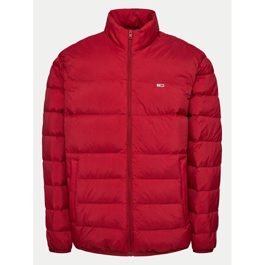 Tommy Jeans Kurtka puchowa DM0DM20686 Czerwony Regular Fit ze sklepu MODIVO w kategorii Kurtki męskie - zdjęcie 182601477