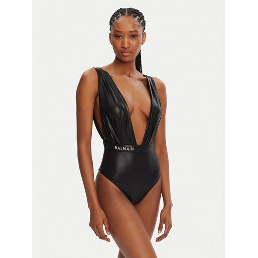 Balmain Strój kąpielowy BKBU72140 Czarny ze sklepu MODIVO w kategorii Stroje kąpielowe - zdjęcie 182601495