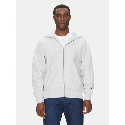 Champion Bluza 221619 Szary Regular Fit ze sklepu MODIVO w kategorii Bluzy męskie - zdjęcie 182601508