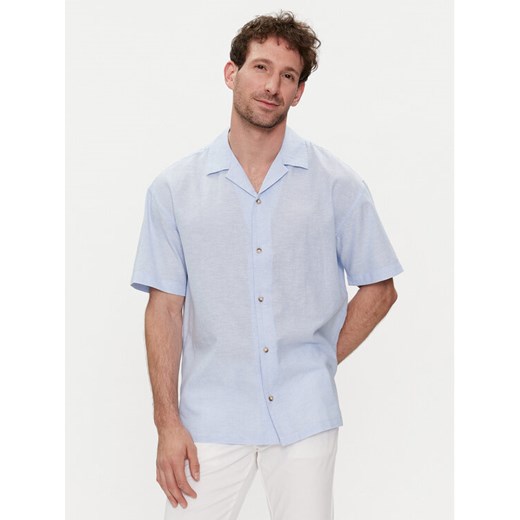 Jack&Jones Koszula Summer 12248382 Niebieski Relaxed Fit ze sklepu MODIVO w kategorii Koszule męskie - zdjęcie 182601525