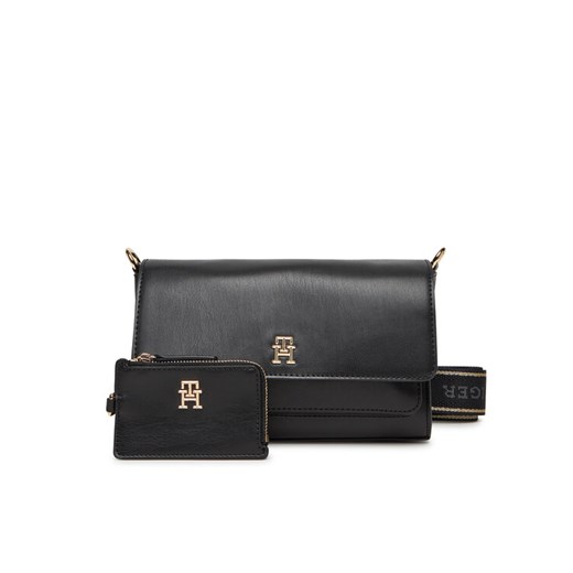 Tommy Hilfiger Torebka Th Joy Crossover AW0AW16813 Czarny Tommy Hilfiger 00 MODIVO