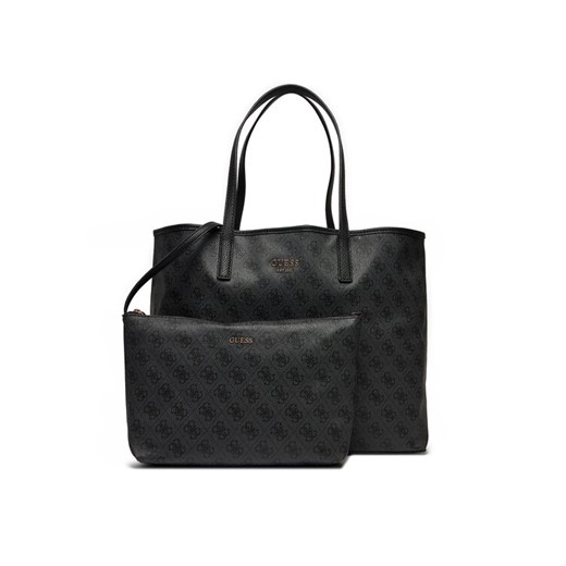 Guess Torebka Eliette Logo HWSG93 18290 Czarny ze sklepu MODIVO w kategorii Torby Shopper bag - zdjęcie 182601536
