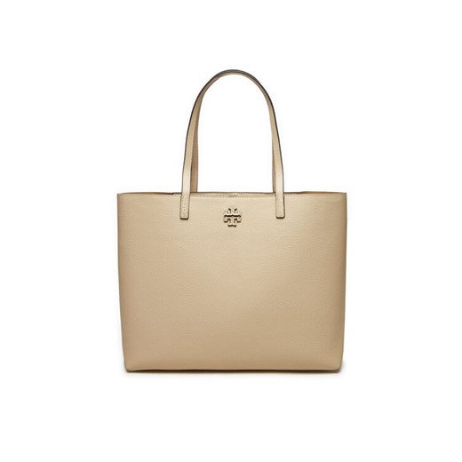 Tory Burch Torebka Mcgraw Tote 152221 Écru ze sklepu MODIVO w kategorii Torebki damskie - zdjęcie 182601605