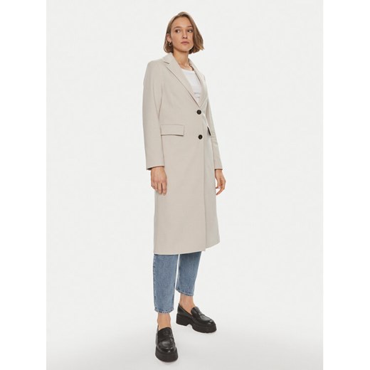 ONLY Płaszcz przejściowy Cassie 15308609 Szary Regular Fit ze sklepu MODIVO w kategorii Płaszcze damskie - zdjęcie 182601615