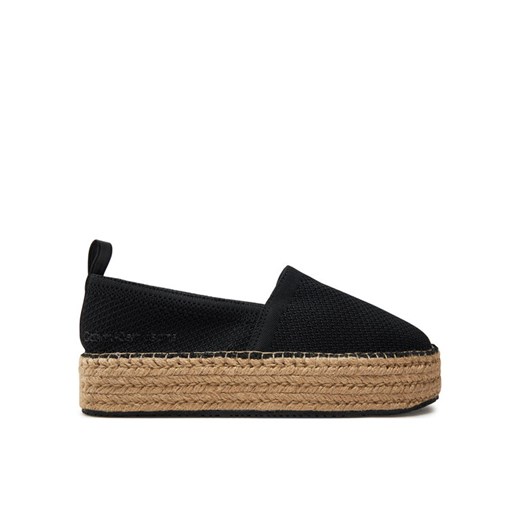 Calvin Klein Jeans Espadryle Platform Espadrille Uc YW0YW01377 Czarny 41 MODIVO