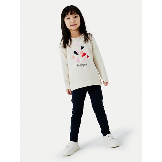 NAME IT Legginsy 13235243 Granatowy Regular Fit ze sklepu MODIVO w kategorii Spodnie dziewczęce - zdjęcie 182601818