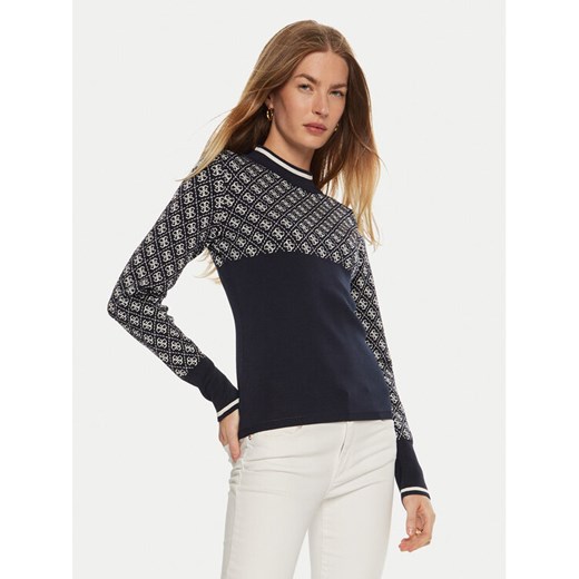 Guess Sweter W3BR81 Z37K0 Błękitny Slim Fit ze sklepu MODIVO w kategorii Swetry damskie - zdjęcie 182601856