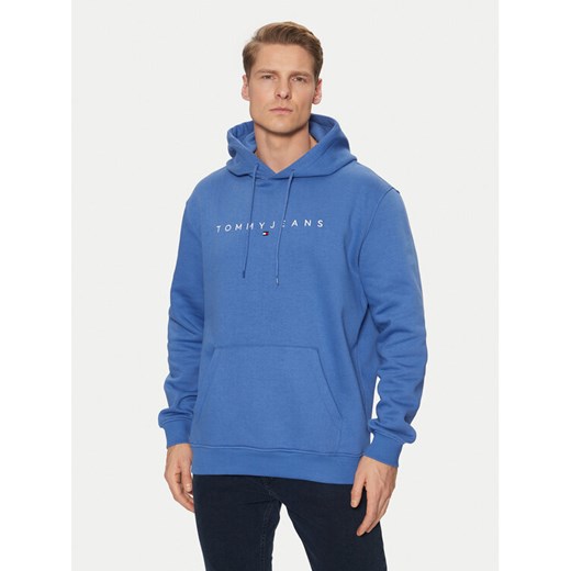 Tommy Jeans Bluza DM0DM20746 Niebieski Regular Fit ze sklepu MODIVO w kategorii Bluzy męskie - zdjęcie 182601858