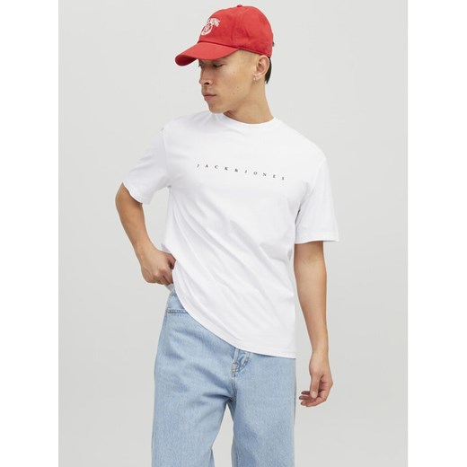 Jack&Jones T-Shirt Star 12234746 Biały Relaxed Fit ze sklepu MODIVO w kategorii T-shirty męskie - zdjęcie 182601926