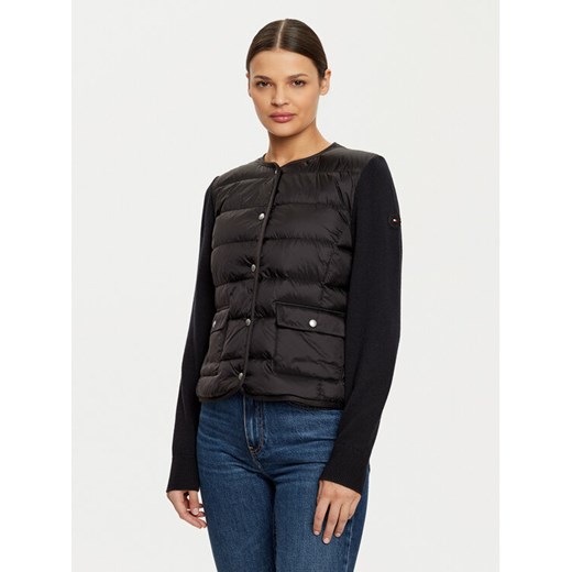 Tommy Hilfiger Kurtka puchowa WW0WW44343 Czarny Slim Fit ze sklepu MODIVO w kategorii Kurtki damskie - zdjęcie 182601928