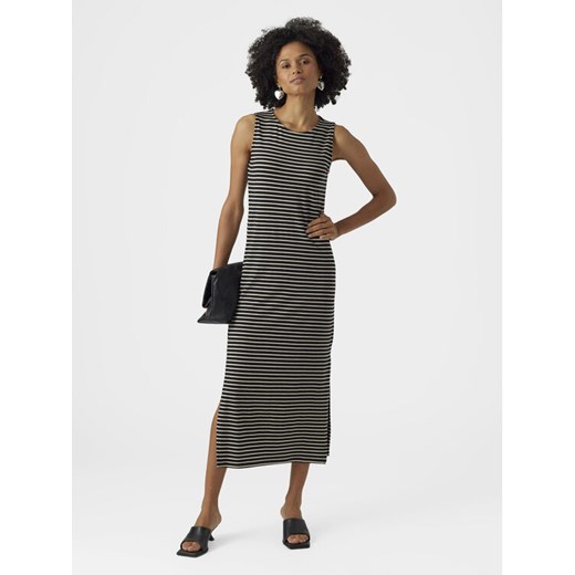 Vero Moda Sukienka letnia Fiona 10290338 Czarny Loose Fit Vero Moda XL MODIVO