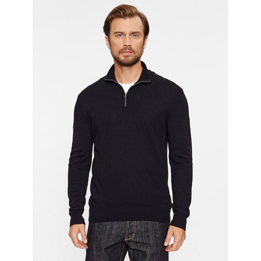 United Colors Of Benetton Sweter 1002U200U Czarny Regular Fit ze sklepu MODIVO w kategorii Swetry męskie - zdjęcie 182602057