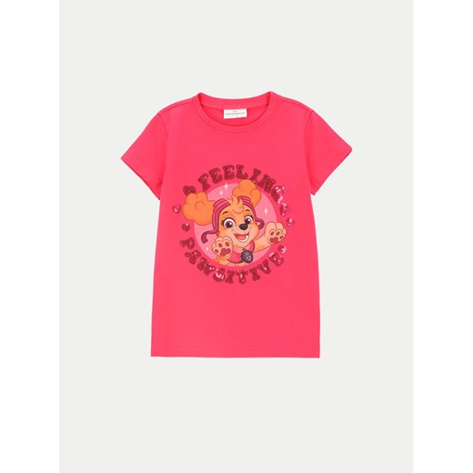 Coccodrillo T-Shirt ZC4143202LGD Różowy Regular Fit ze sklepu MODIVO w kategorii Bluzki dziewczęce - zdjęcie 182602086