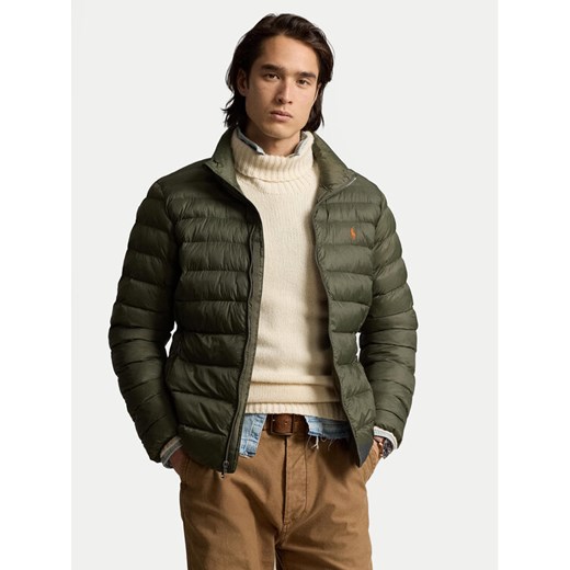Polo Ralph Lauren Kurtka przejściowa 710940238008 Zielony Regular Fit ze sklepu MODIVO w kategorii Kurtki męskie - zdjęcie 182602097