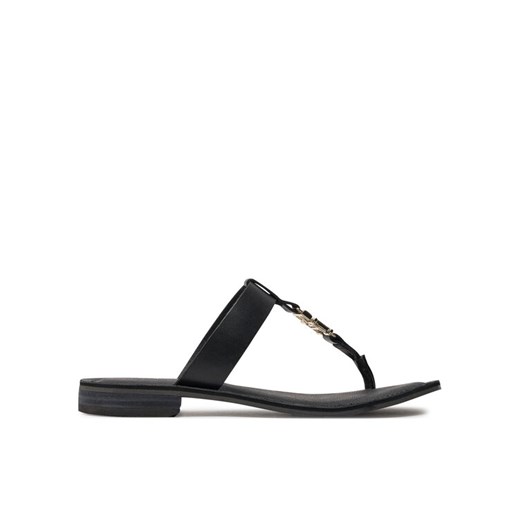 Tommy Hilfiger Japonki Th Elevated Sandal FW0FW07174 Czarny ze sklepu MODIVO w kategorii Klapki damskie - zdjęcie 182602196