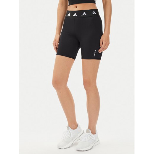 adidas Szorty sportowe Techfit HF6683 Czarny Slim Fit XL MODIVO