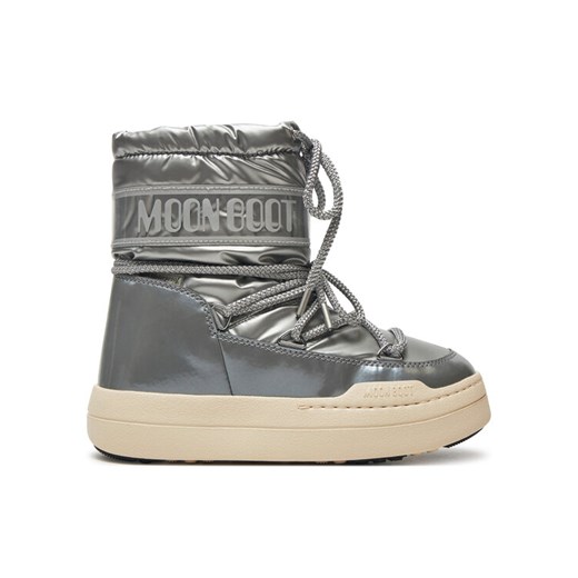 Moon Boot Śniegowce Junior Park Boot 80D3440020 Srebrny ze sklepu MODIVO w kategorii Buty zimowe dziecięce - zdjęcie 182602296