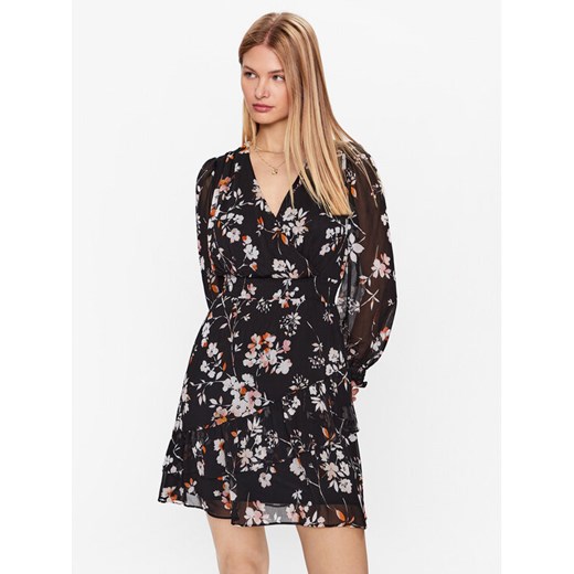 DKNY Sukienka codzienna DD3FI583 Czarny Regular Fit ze sklepu MODIVO w kategorii Sukienki - zdjęcie 182602305