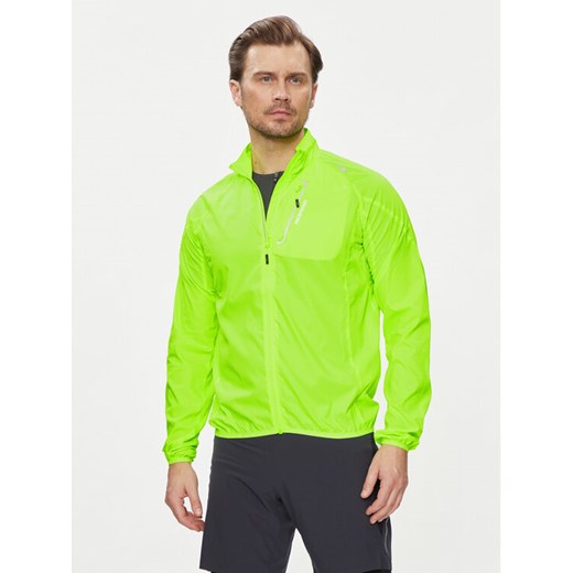 CMP Kurtka do biegania 3C46777T Żółty Regular Fit ze sklepu MODIVO w kategorii Kurtki męskie - zdjęcie 182602417