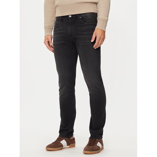Boss Jeansy Delaware 50527018 Szary Slim Fit ze sklepu MODIVO w kategorii Jeansy męskie - zdjęcie 182602438