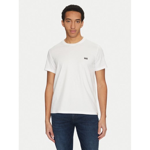 BOSS T-Shirt 50531401 Biały Regular Fit ze sklepu MODIVO w kategorii T-shirty męskie - zdjęcie 182602448