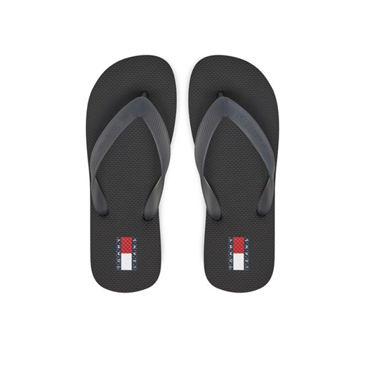 Tommy Jeans Japonki Tjw Logo Flip Flop EN0EN02447 Czarny ze sklepu MODIVO w kategorii Klapki damskie - zdjęcie 182602449