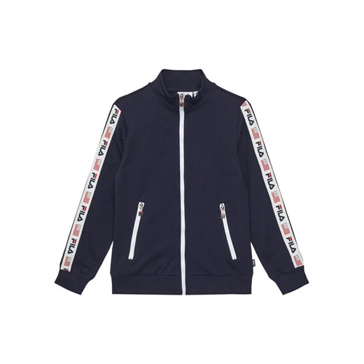 Original Marines Bluza FILA DFPV4180YM Granatowy Regular Fit ze sklepu MODIVO w kategorii Bluzy chłopięce - zdjęcie 182602629