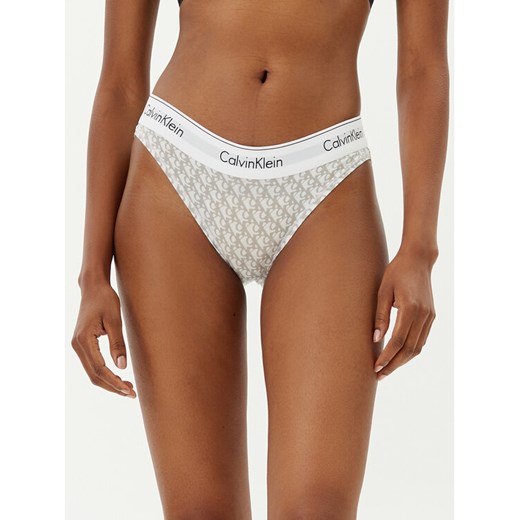Calvin Klein Underwear Figi klasyczne 0000F3787E Szary ze sklepu MODIVO w kategorii Majtki damskie - zdjęcie 182602656