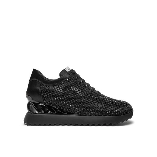 Le Silla Sneakersy Running Gilda Stocking 6808B040ZLPPSAS933 Czarny ze sklepu MODIVO w kategorii Buty sportowe damskie - zdjęcie 182602728