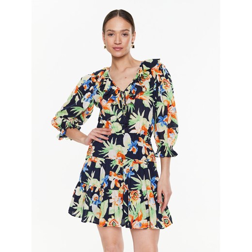Lauren Ralph Lauren Sukienka codzienna 250889366001 Kolorowy Regular Fit ze sklepu MODIVO w kategorii Sukienki - zdjęcie 182602739