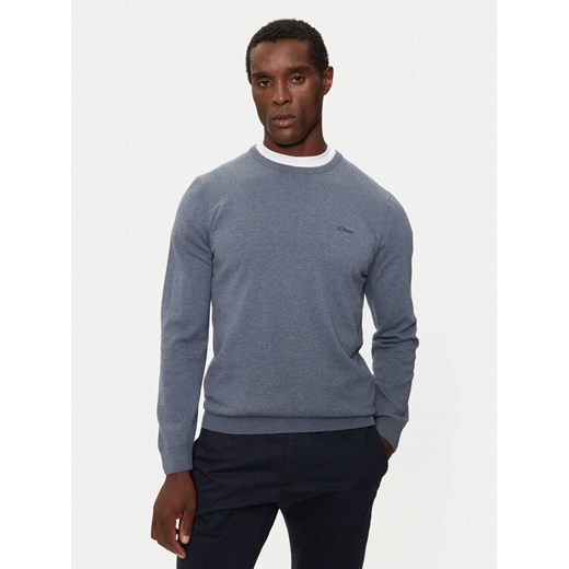 s.Oliver Sweter 2143173 Niebieski Regular Fit ze sklepu MODIVO w kategorii Swetry męskie - zdjęcie 182602747