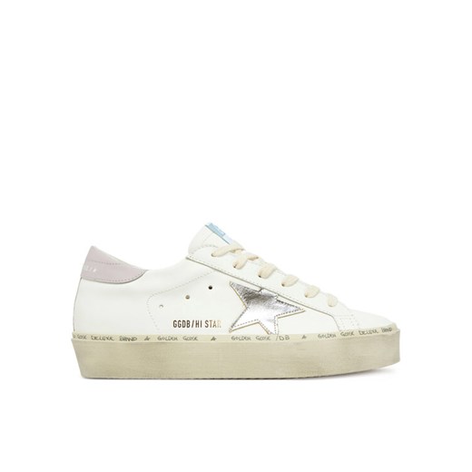 GOLDEN GOOSE Sneakersy Hi Star Classic With List GWF00118.F006845.10527 Biały ze sklepu MODIVO w kategorii Trampki damskie - zdjęcie 182602758