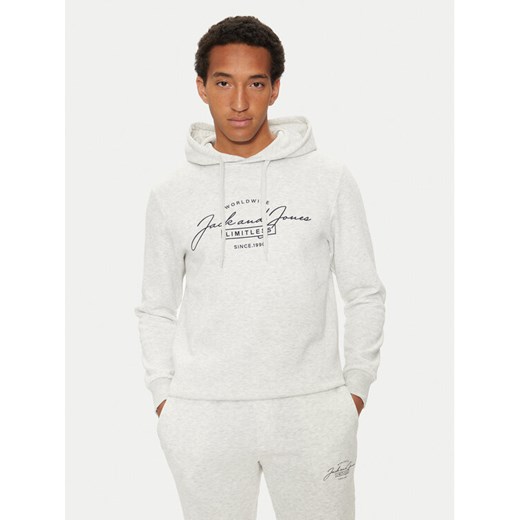 Jack&Jones Dres Ferris 12266296 Szary Standard Fit ze sklepu MODIVO w kategorii Dresy męskie - zdjęcie 182602786