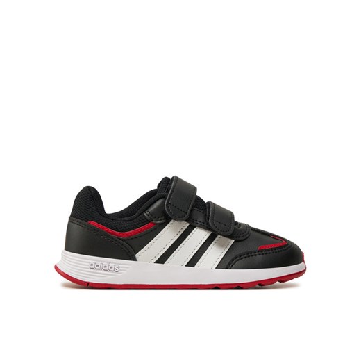 adidas Sneakersy Tensaur Switch JH8653 Czarny ze sklepu MODIVO w kategorii Buty sportowe dziecięce - zdjęcie 182602797