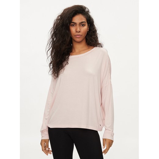 Tommy Hilfiger Bluzka UW0UW05196 Różowy Relaxed Fit ze sklepu MODIVO w kategorii Bluzki damskie - zdjęcie 182602818