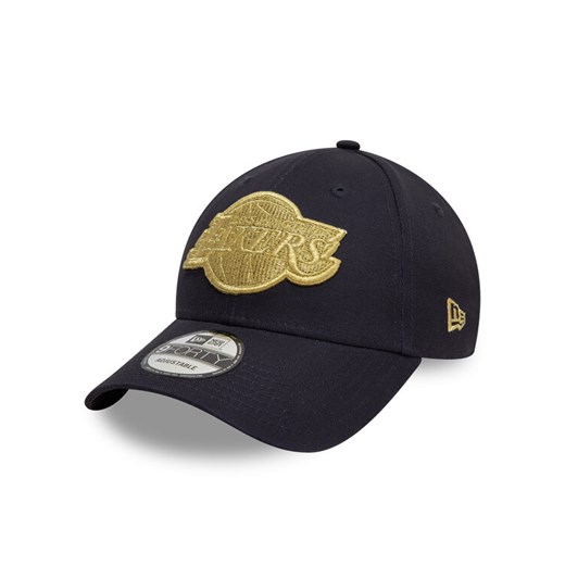 New Era Czapka z daszkiem LA Lakers Metallic 9FORTY 60595197 Granatowy ze sklepu MODIVO w kategorii Czapki z daszkiem męskie - zdjęcie 182602858