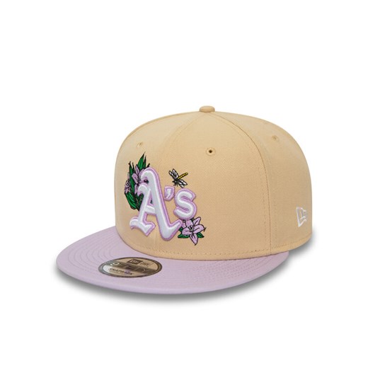 New Era Czapka z daszkiem Mlb Floral 950 Athletics 60503502 Beżowy New Era M_L MODIVO
