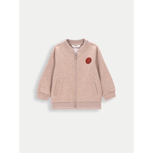 Coccodrillo Bluza ZC4132201BBN Beżowy Regular Fit ze sklepu MODIVO w kategorii Bluzy dziewczęce - zdjęcie 182602885