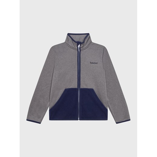 Timberland Bluza T25T68 D Szary Regular Fit ze sklepu MODIVO w kategorii Bluzy chłopięce - zdjęcie 182602889