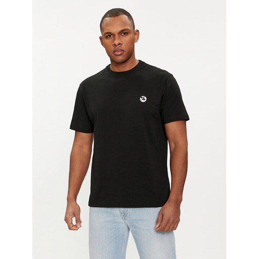 Save The Duck T-Shirt DT1709M BESY18 Czarny Regular Fit ze sklepu MODIVO w kategorii T-shirty męskie - zdjęcie 182602925