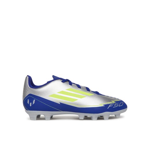 adidas Buty do piłki nożnej F50 Club Messi Firm/Multi-Ground IH0926 Szary ze sklepu MODIVO w kategorii Buty sportowe dziecięce - zdjęcie 182602968