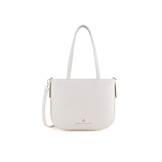 Beverly Hills Polo Club Torebka BHPC-C-005-07 Beżowy ze sklepu MODIVO w kategorii Torby Shopper bag - zdjęcie 182603016